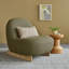Arlo Boucle Armless Chair-61859967