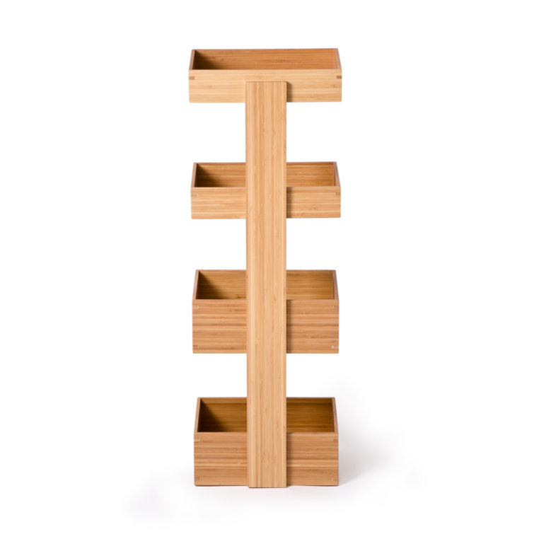 Arena Freestanding Bamboo Shower Caddy