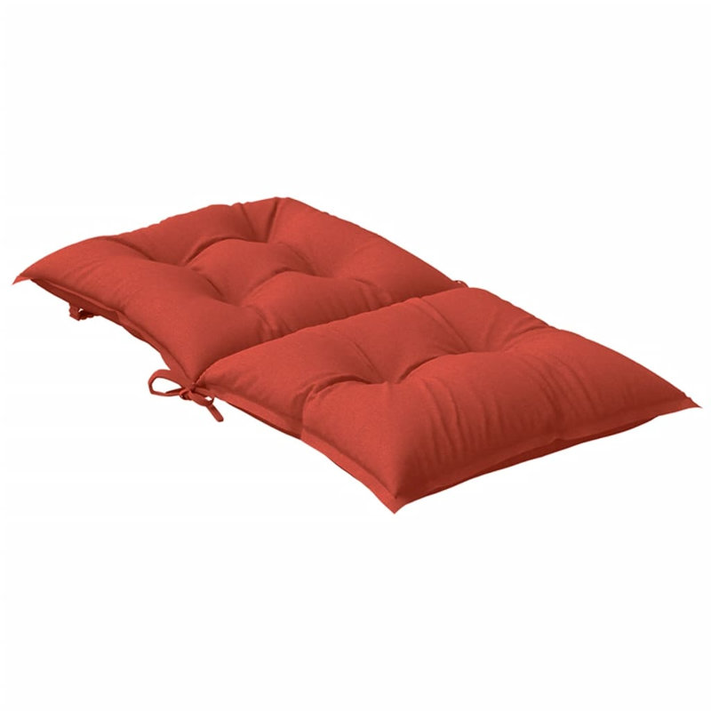 Winston Porter Lowback Chair Cushions 39.4"X19.7"X2.8" Fabric, 4, Melange Red
