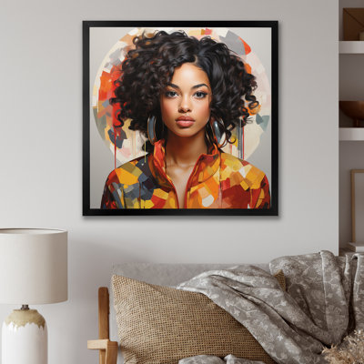 «Vibrant Essence Beautiful», art mural africain