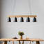Daschel 5-Bulb Kitchen Island Cone Pendant Light-1309309227