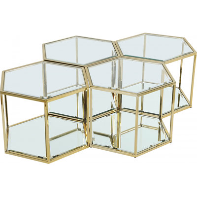 Dickerson Glass Top Coffee Table