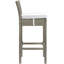 Ensemble de patio extérieur en osier gris anthracite 5 pièces Conduit-188032640