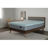 Serta Cooling ThermaGel Memory Foam Mattress Topper, 3 Inch