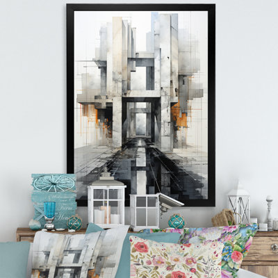 " Grey Bridge Bold Symmetry "