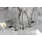 Kingston Brass Kaiser Two-Handle 3-Hole Deck Mount Widespread Bathroom Faucet with Brass Pop-Up Drain-98054986