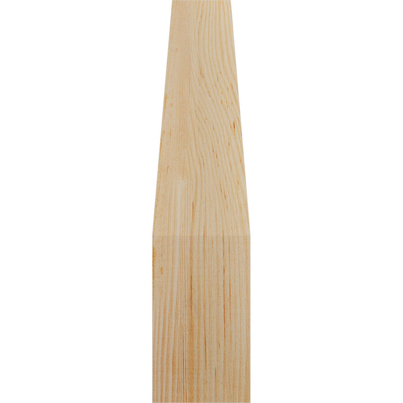 Attelle impériale du genou, Sapin de Douglas, H 18 po x l 3,5 po x P 14 po, Lisse