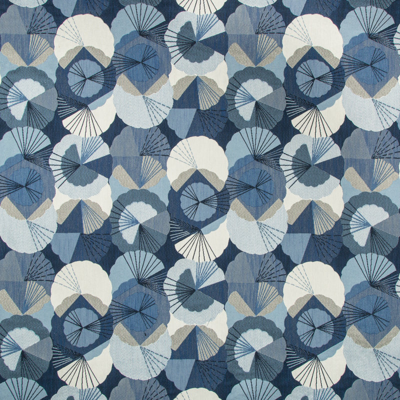 Fabric, Navy/Gray