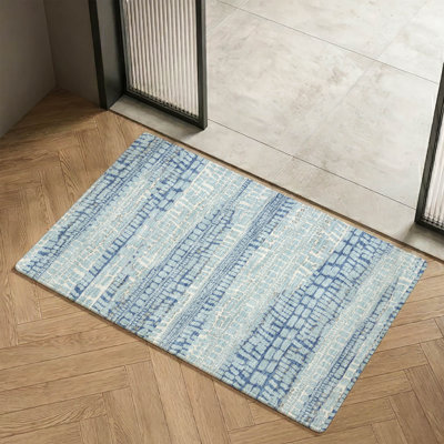 Tapis abstrait lavable à la machine Premium