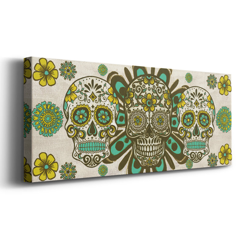 «Dia De Los Muertos Collection D», reproduction sur toile, H 8 po x l 20 po x P 1,5 po