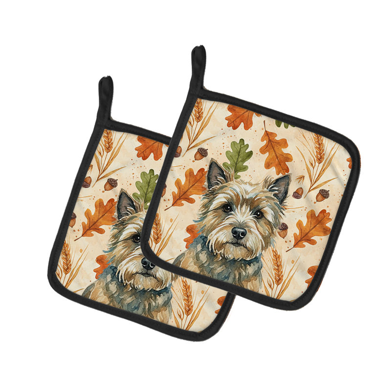 Paire de poignées Cairn Terrier