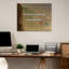 Citation artistique «Discovery is the joy». Toile tendue par Adam Haslett-1411353493