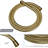 10 Inch Gold Dual Shower Head System - Ceiling Mount With Valve, Rainfall And Handheld, Easy Installation & Clean Up Square To Install-117432611