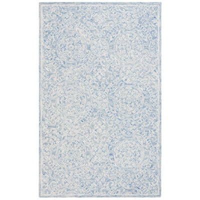 Lauren Ralph Lauren Hand Tufted Wool & Cotton Damask Rug