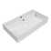 Whitehaus Collection 32" Rectangular Wall Mount Basin With Faucet Drilling Options And Overflow