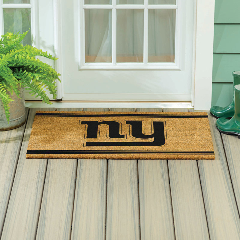 Grand tapis en fibre de coco New York Giants, 36 po x 24 po
