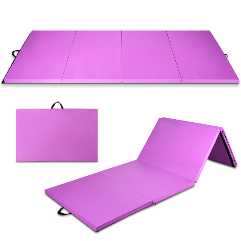 Tapis de gymnastique pliable 8 pi x 4 pi x 2 po