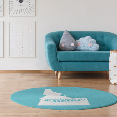 Tapis en poly-chenille boise à la maison
