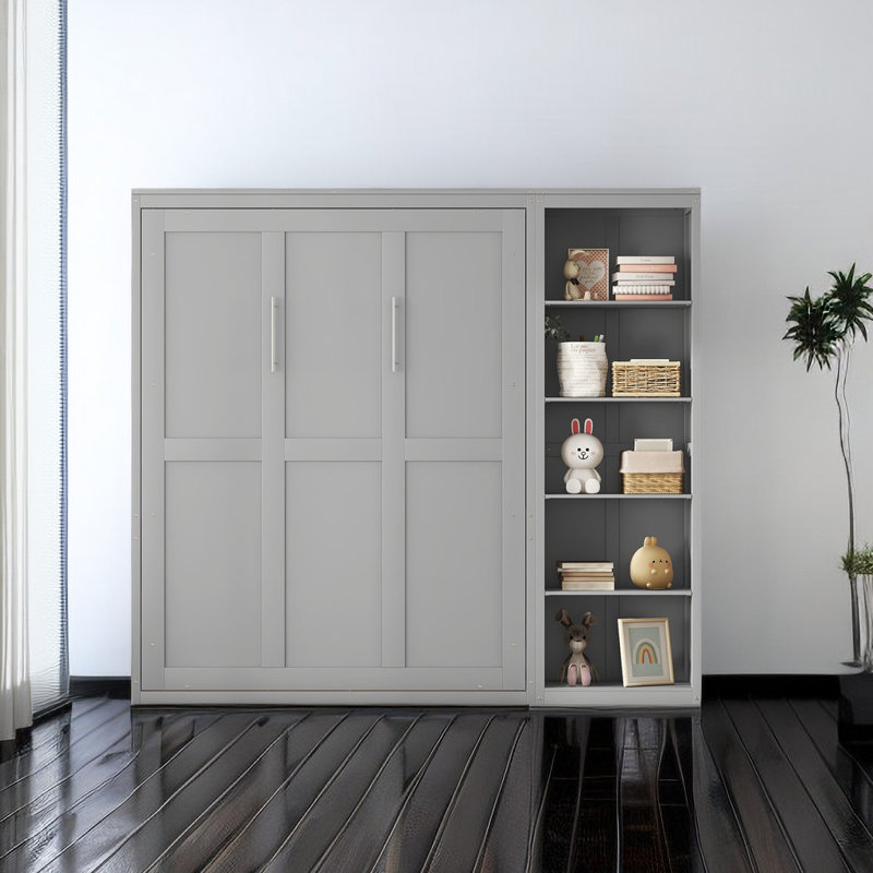 Marrin Murphy Storage Bed, Gray