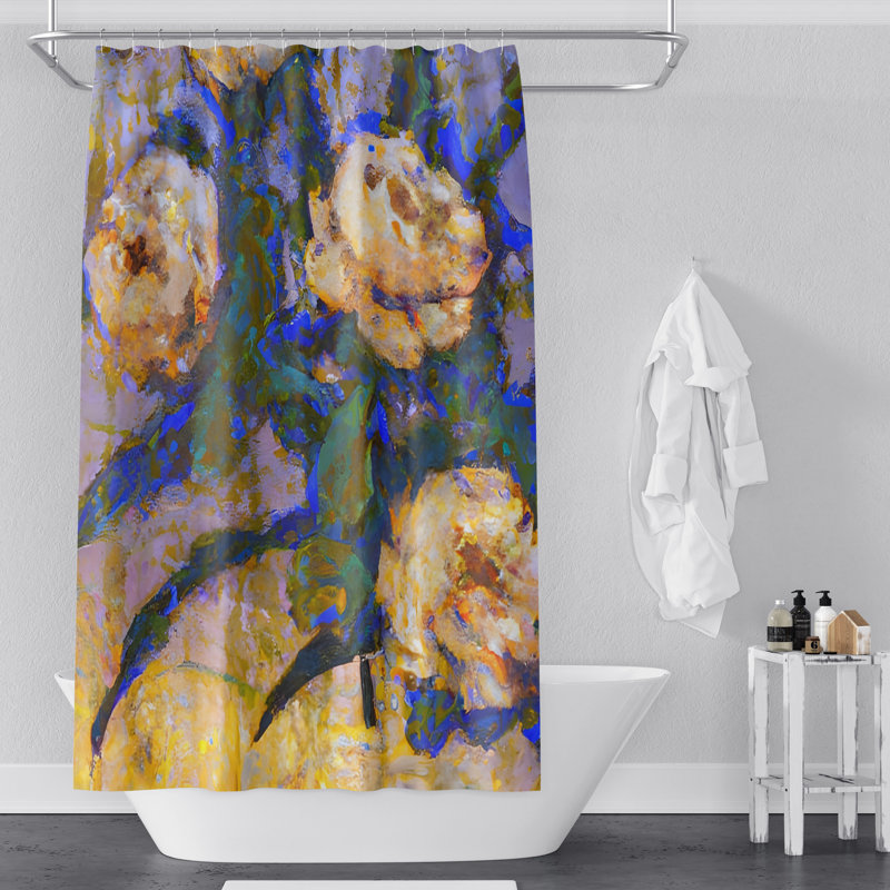 Rideau de douche Corenna, H 72 po x l 70 po