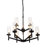 9 - Light Dimmable Tiered Chandelier-1344369270