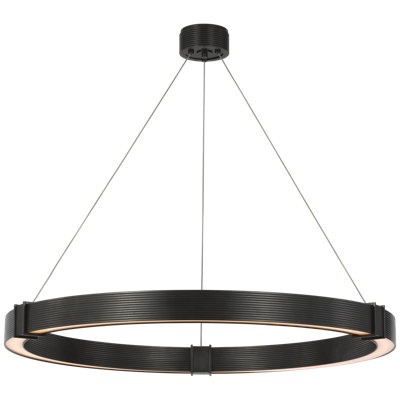 Hughes 6 - Light Solid Brass LED Chandelier by Ralph Lauren