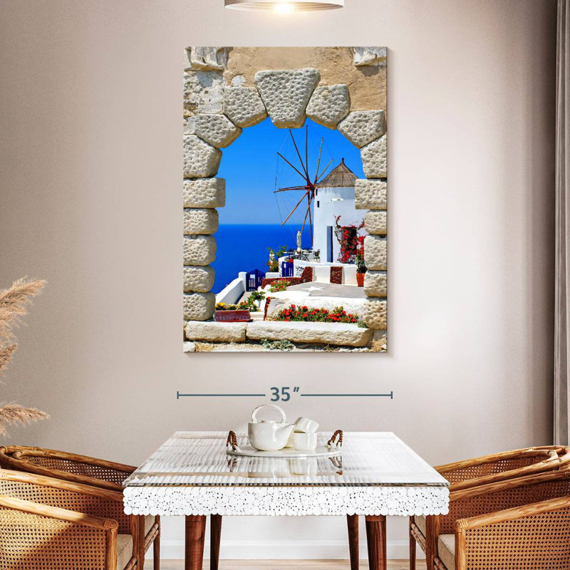 Gillard Window Windmill View, 51" H x 34" W