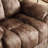 39" Wide Modern Overstuffed Manual Recliner  Swivel Recliner With 8-Point Vibrating Massage Heating & Remote Control-1180937694