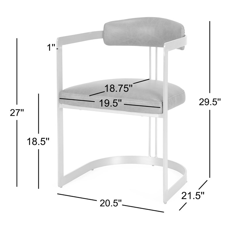 Hoskins I Arm Chair, Ebony Black