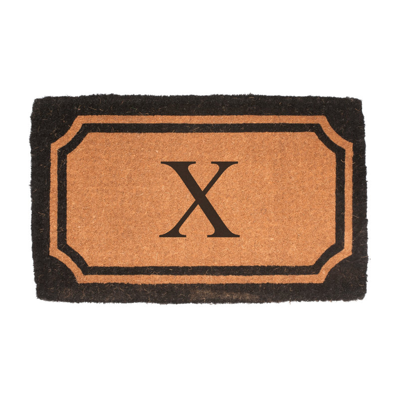 Balmer Outdoor Doormat, Rectangle 2'6" x 4', X