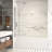 Oak 42" W X 55" H Frameless Bi-Fold Folding Tub Door With Clear Glass-110468951