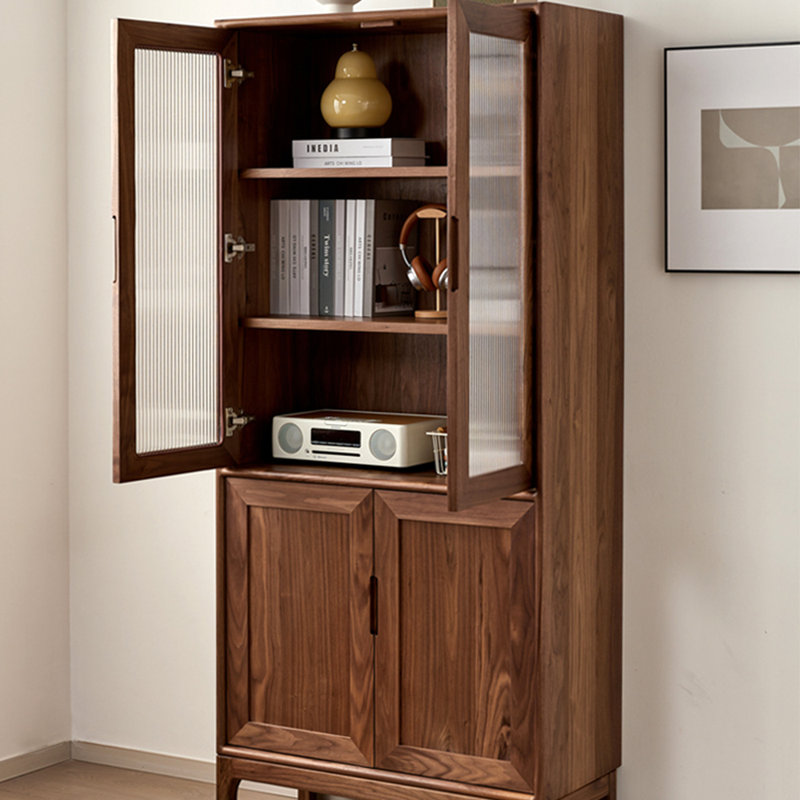 Bibliothèque de rangement style américain, H 74,8 po x l 35,43 po x P 13,78 po