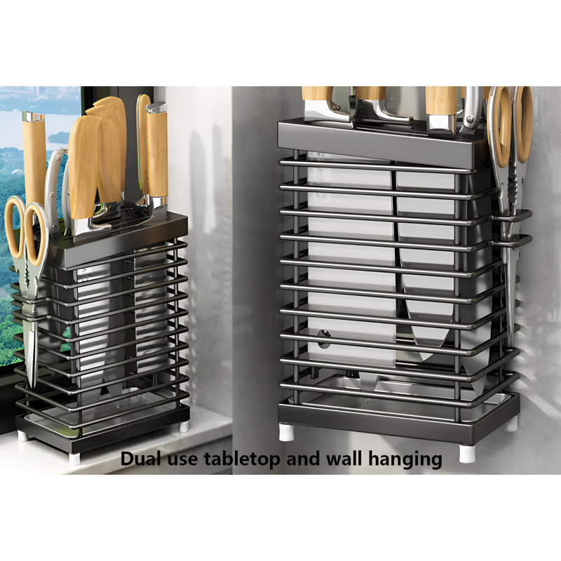 LIYONG 8 Slot Universal Knife Block