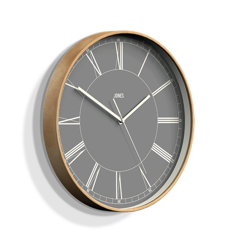 CABIN Wood Wall Clock