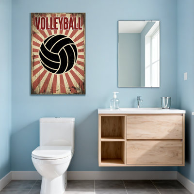 Motif de boules de Volleyball Fashion