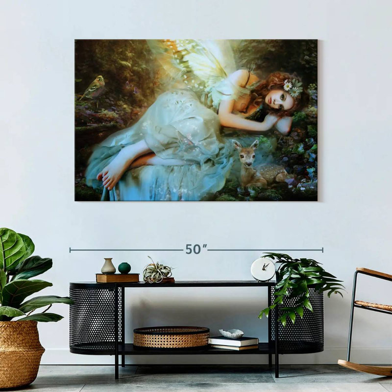 Kelan Spring Fairy, 32" H x 48" W