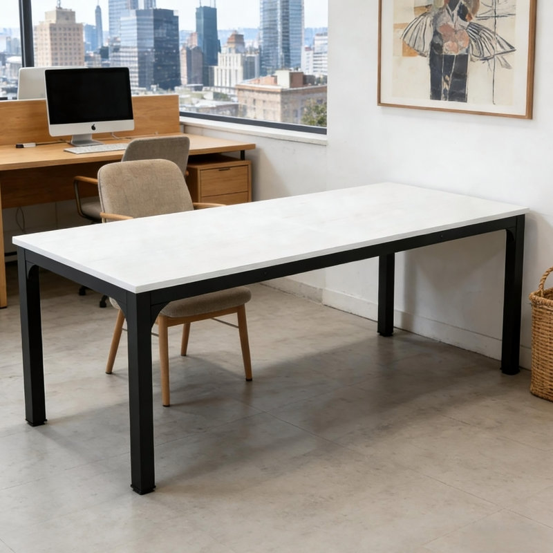 Modern Computer Desk,Rectangle Workspace Desk,Executive Desk