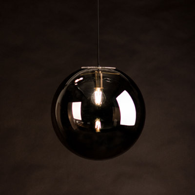 Orb glass ball 5m ceiling light