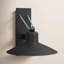 Luminaire de grange d'extérieur à DEL intégré bronze sahélien sahélien-19680566