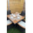 4 - Person Square Outdoor Dining Set With Cushions-2136832331
