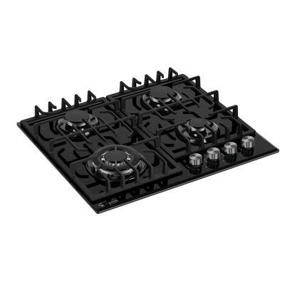 23" Gas Cooktop with 4 Burners