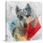 The Dog by Irena Orlov - Wrapped Canvas Print-1981022292
