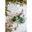 D3,9 po, boules de Noël décoratives, boules de Noël suspendues en verre pour décorations de fêtes, lot de 6