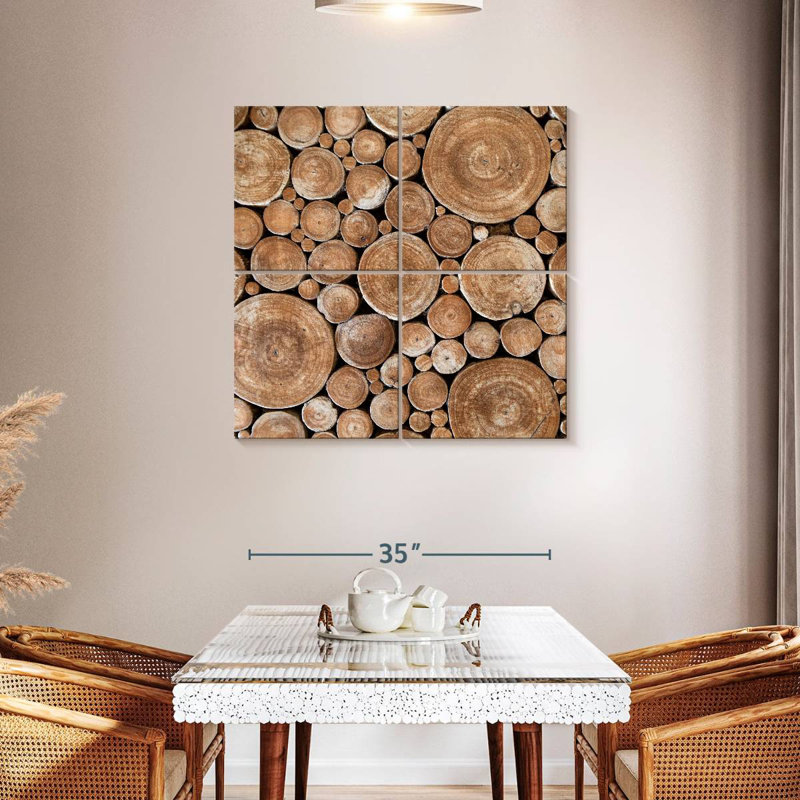 Senne Tree Stumps, 38" H x 38" W
