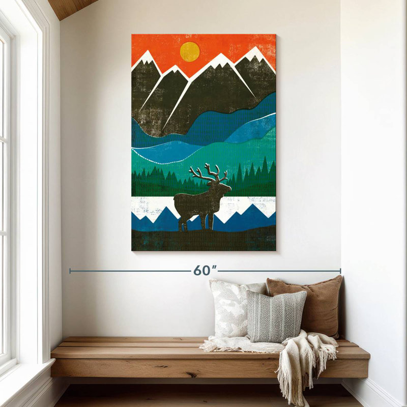 Brampt Big Sky IV, 48" H x 32" W