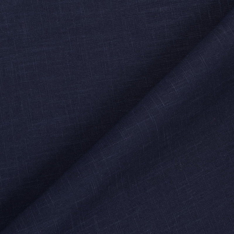 Qubz 100% Cotton Rectangular Table Runner, Kitchen Stylish Dining Décor Table Cloth, (navy, 30x180 Cm) Washable And Reusable Dinner Cloth