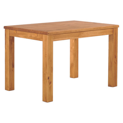 Extendable Pine Solid Wood Dining Table