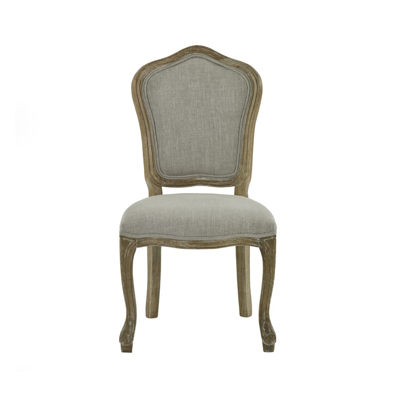 Tamkia 49cm H Upholstered Full Back Side Chair in Brown