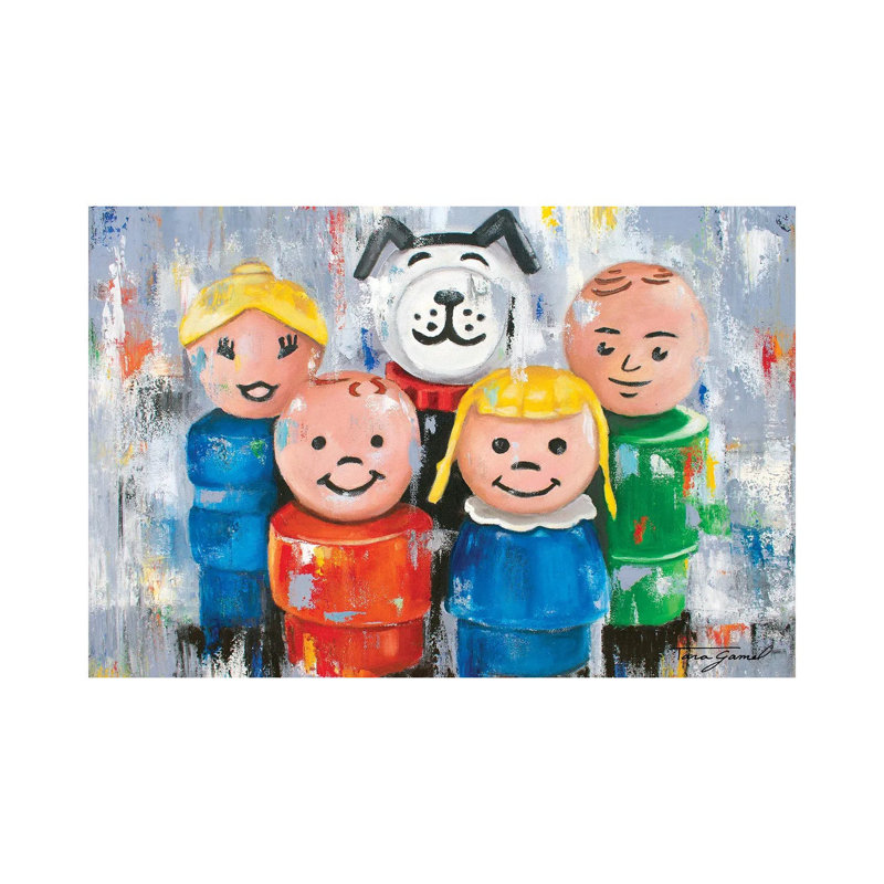 A Little Character Goes A Long Way by Tara Gamel - Wrapped Canvas Gallery-Wrapped Canvas Giclée