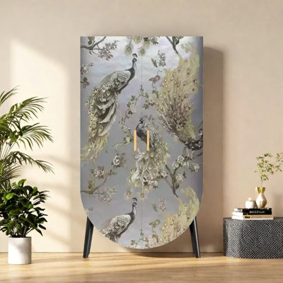 Armoire de rangement moderne à double porte